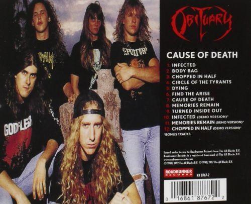 Obituary - Cause Of Death - CD - New