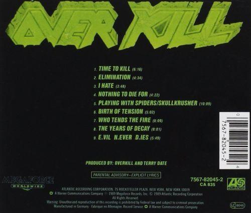 Overkill - Years Of Decay, The - CD - New