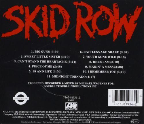 Skid Row - Skid Row - CD - New