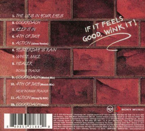 Sweet - Give Us A Wink (2018 reissue w. 4 bonus tracks) - CD - New