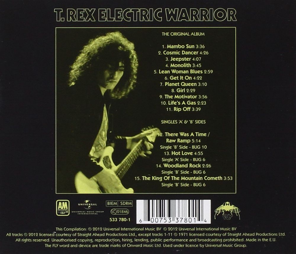 T-Rex - Electric Warrior (40th Ann. Ed. w. 4 bonus tracks) - CD - New