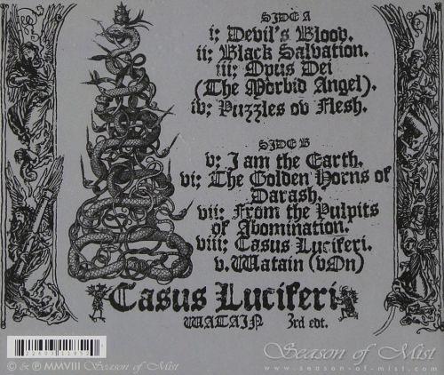 Watain - Casus Luciferi - CD - New