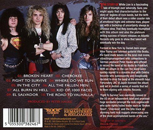 White Lion - Fight To Survive (Rock Candy rem.) - CD - New