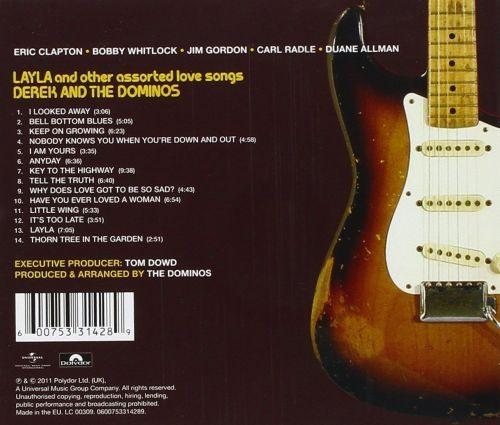 Derek And The Dominos (Eric Clapton) - Layla And Other Assorted Love Songs (2011 reissue) - CD - New