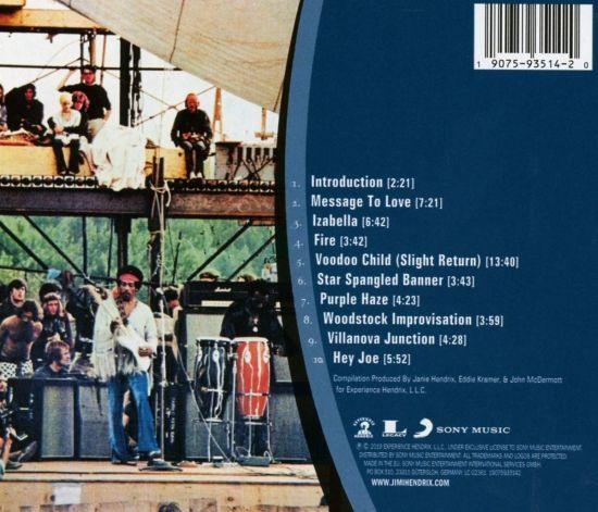 Hendrix, Jimi - Live At Woodstock (2019 reissue) - CD - New