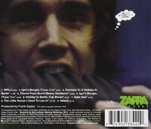 Zappa, Frank - Burnt Weeny Sandwich - CD - New