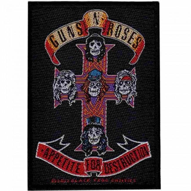 Guns N Roses - Appetite For Destruction (75mm x 100mm) Sew-On Patch