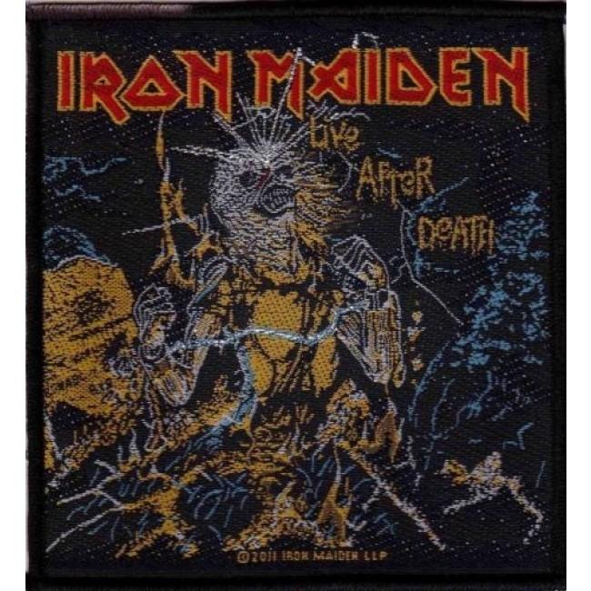 Iron Maiden - Live After Death (110mm x 100mm) Sew-On Patch