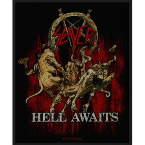 Slayer - Hell Awaits (100mm x 80mm) Sew-On Patch