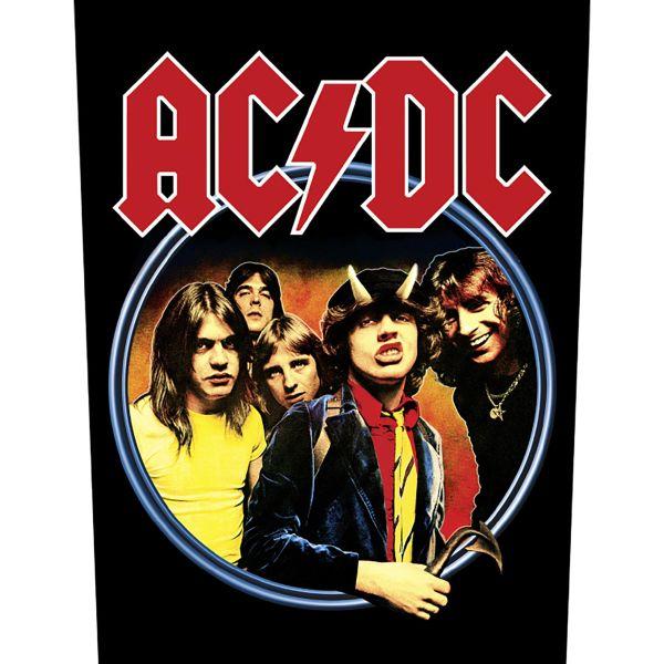 ACDC - Highway To Hell Back - Sew-On Back Patch (295mm x 265mm x 355mm)