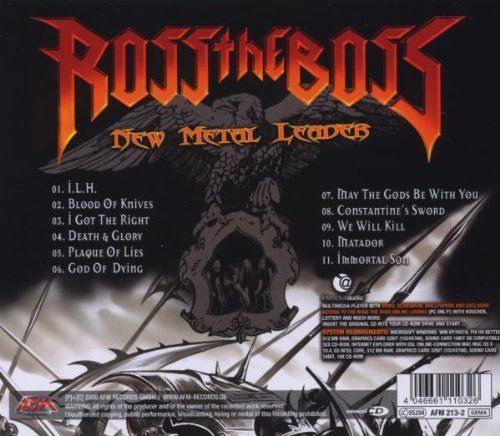 Ross The Boss - New Metal Leader - CD - New