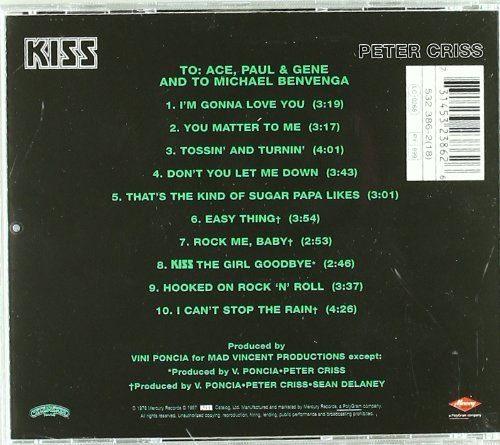 Kiss - Peter Criss - CD - New