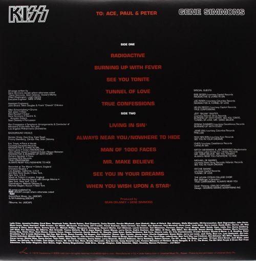Kiss - Gene Simmons (Euro. picture disc) - Vinyl - New