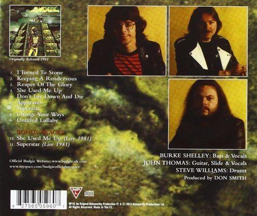 Budgie - Nightflight (rem. w. 2 bonus tracks) - CD - New