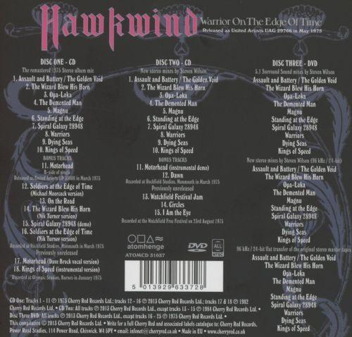 Hawkwind - Warrior On The Edge Of Time (Exp. Ed. 2CD/DVDA) (R0) - CD - New