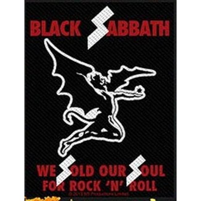Black Sabbath - We Sold Our Soul For Rock N Roll (75mm x 100mm) Sew-On Patch