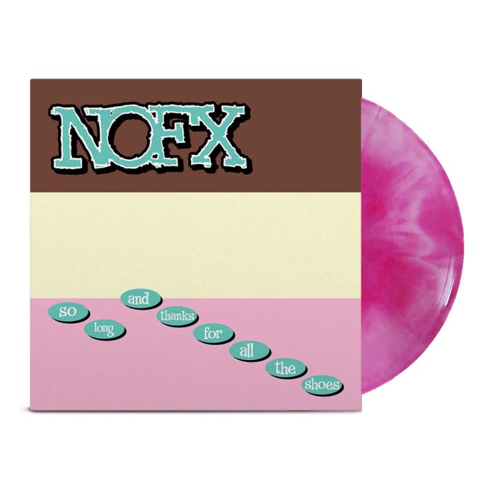 NOFX - So Long And Thanks For All The Shoes (Ltd. Anniversary Ed. 2023 Aust. Exclusive Pink & Red Galaxy vinyl reissue) - Vinyl - New