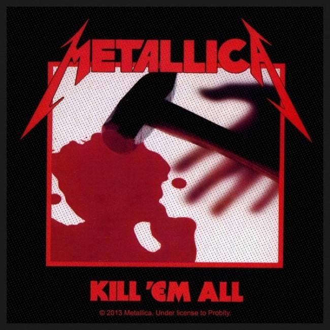 Metallica - Kill Em All (100mm x 95mm) Sew-On Patch