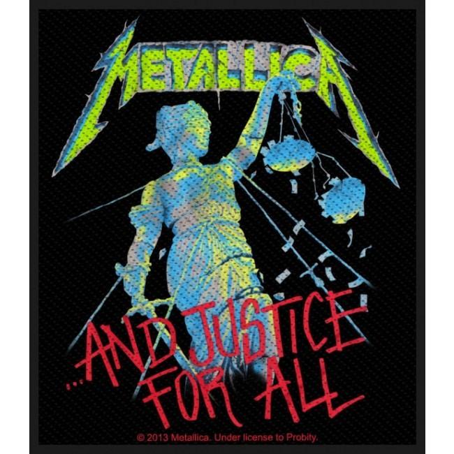 Metallica - And Justice For All (100mm x 85mm) Sew-On Patch