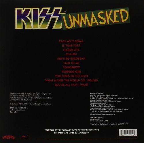 Kiss - Unmasked (U.S. 180g includes huge colour poster) - Vinyl - New