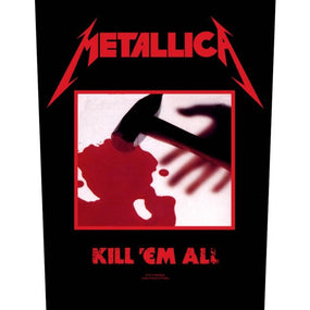 Metallica - Kill Em All - Sew-On Back Patch (295mm x 265mm x 355mm)