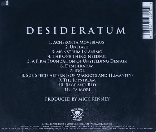 Anaal Nathrakh - Desideratum - CD - New