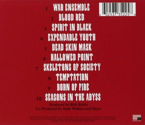 Slayer - Seasons In The Abyss - CD - New