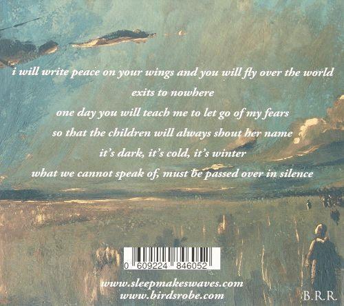 Sleepmakeswaves - In Today Already Walks Tomorrow (EP) - CD - New
