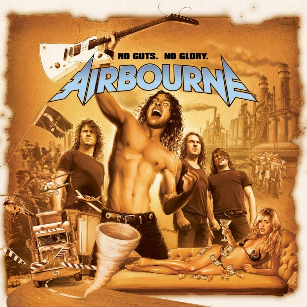 Airbourne - No Guts. No Glory. (gatefold) - Vinyl - New
