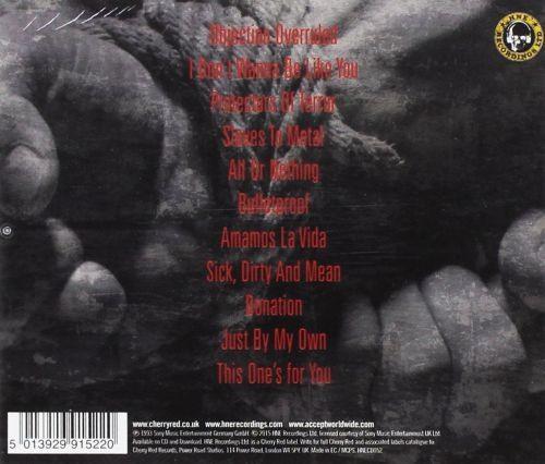 Accept - Objection Overruled (U.K. 2015 reissue) - CD - New