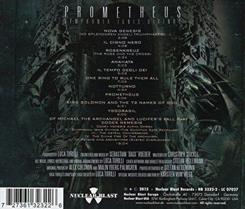 Rhapsody (Luca Turilli) - Prometheus - Symphonia Ignis Divinus - CD - New