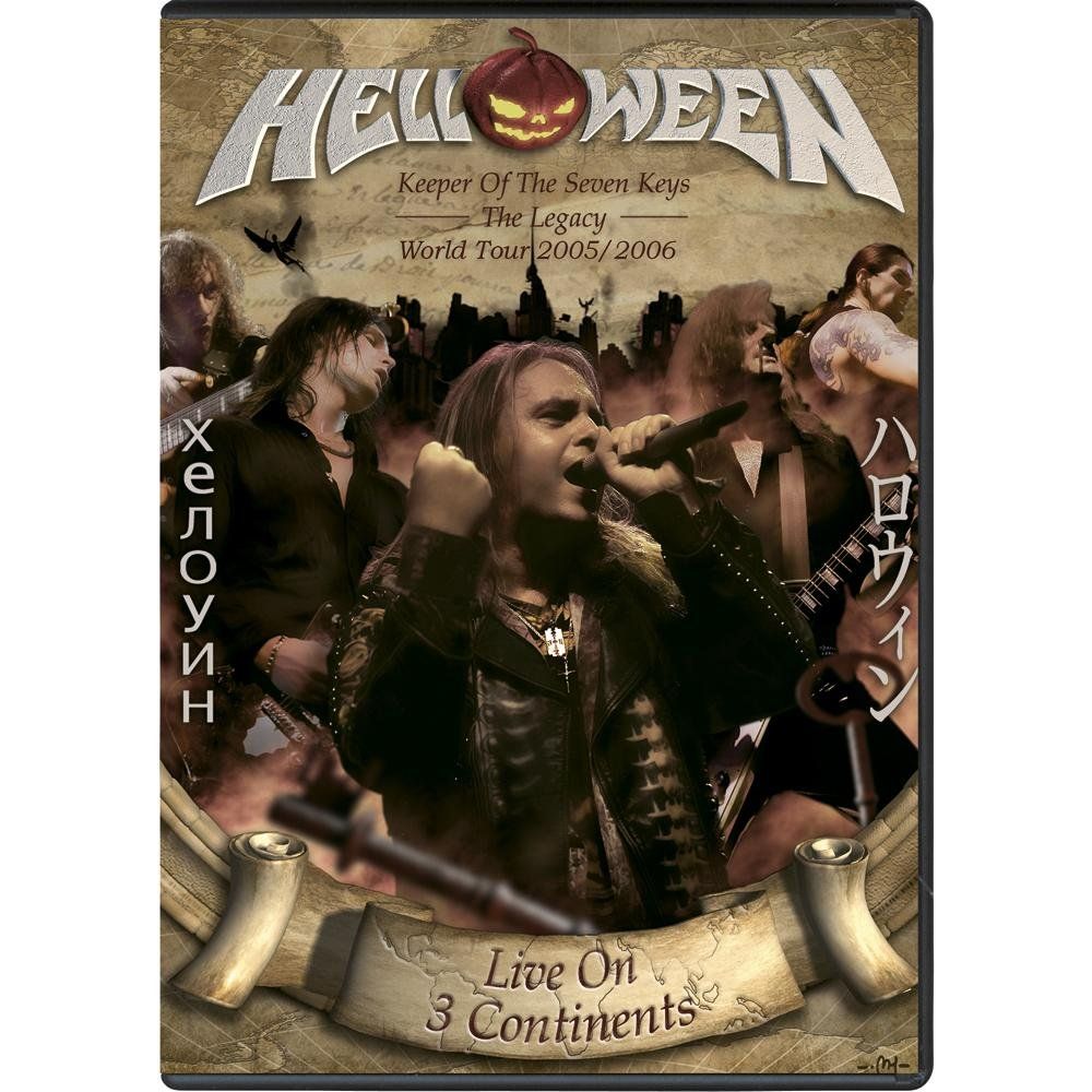 Helloween - Keeper Of The Seven Keys - The Legacy - World Tour 2005/2006 - Live On 3 Continents (2DVD/2CD 2016 reissue) (R0) - DVD - Music