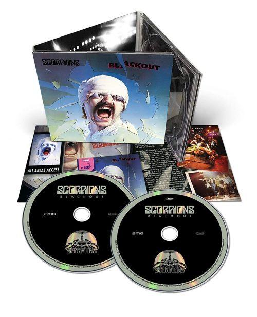 Scorpions - Blackout (50th Ann. Deluxe Ed. CD/DVD w. 4 bonus tracks) (R0) - CD - New