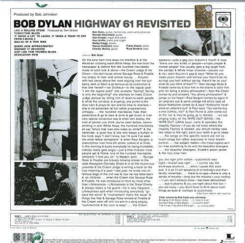 Dylan, Bob - Highway 61 Revisited (180g Legacy Vinyl mono) - Vinyl - New