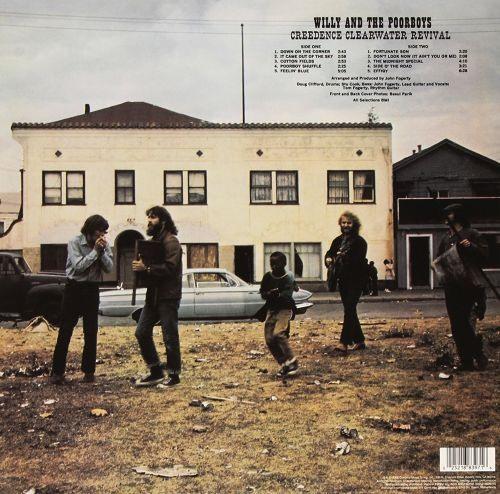 Creedence Clearwater Revival - Willy And The Poor Boys (2023 Aust. Exclusive Clear vinyl reissue) - Vinyl - New