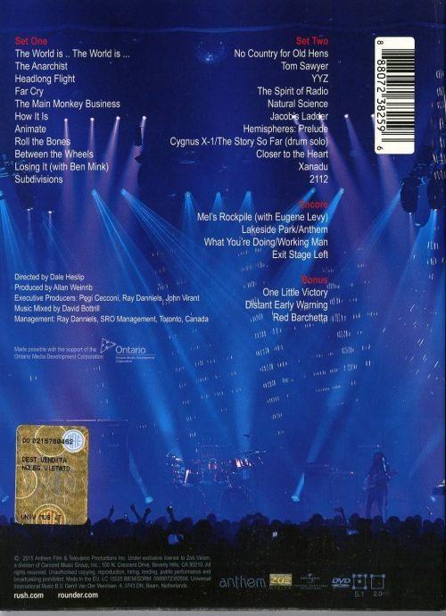 Rush - R40 Live (R0) - DVD - Music