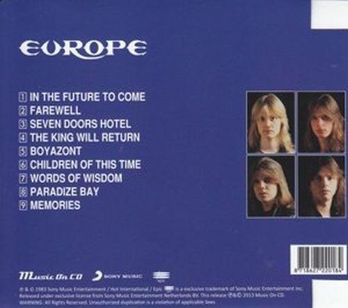 Europe - Europe (2013 reissue) - CD - New