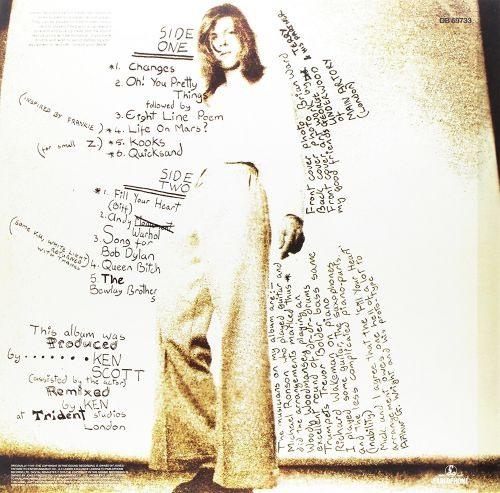 Bowie, David - Hunky Dory (180g 2015 rem.) - Vinyl - New
