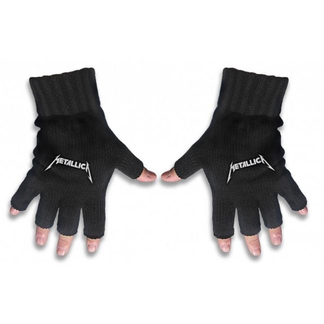 Metallica - Fingerless Gloves (Logo)