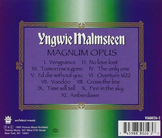Malmsteen, Yngwie J. - Magnum Opus - CD - New