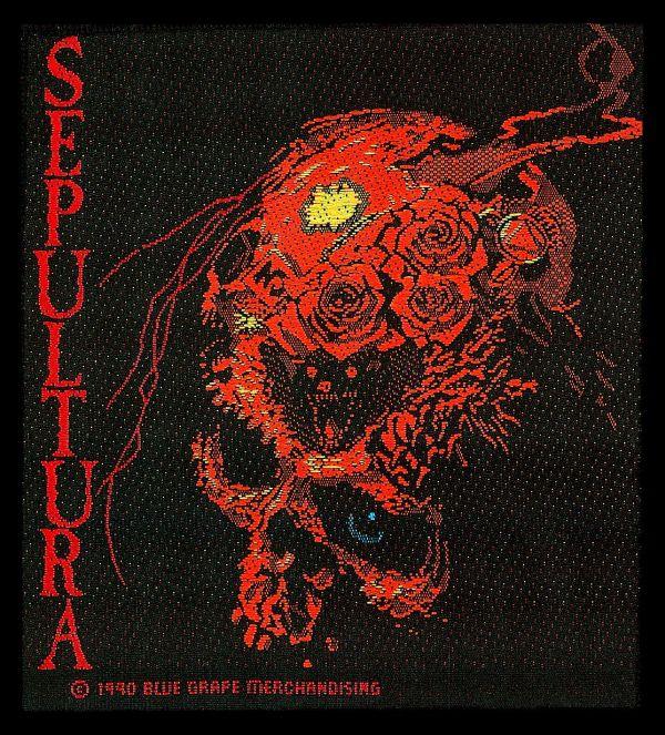 Sepultura - Beneath The Remains (100mm x 100mm) Sew-On Patch