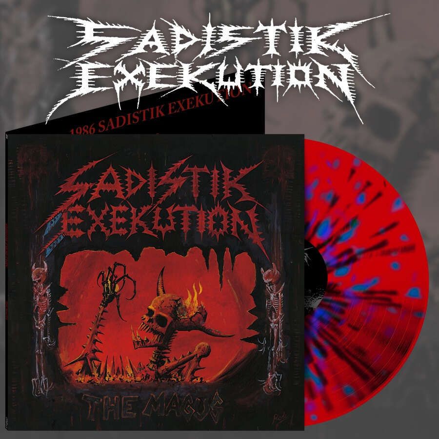 Sadistik Exekution - Magus, The (2024 Red/Black Marble vinyl gatefold reissue) - Vinyl - New