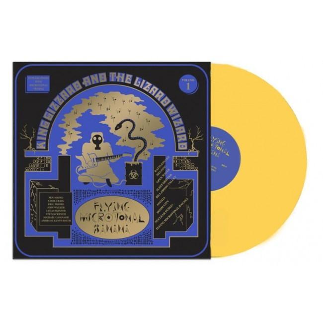 King Gizzard And The Lizard Wizard - Flying Microtonal Banana (Radioactive Yellow Vinyl w. download) - Vinyl - New