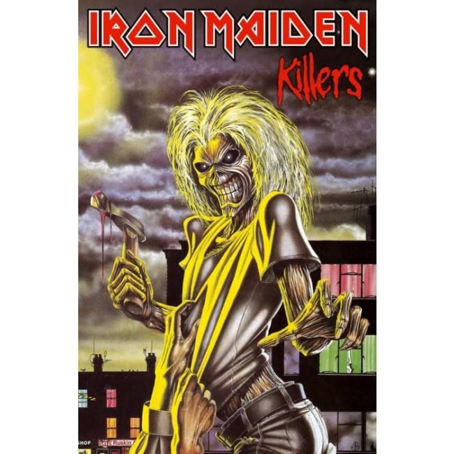 Iron Maiden - Premium Textile Poster Flag (Killers) 104cm x 66cm