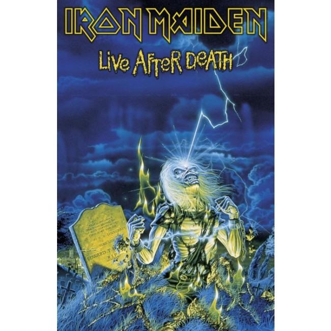 Iron Maiden - Premium Textile Poster Flag (Live After Death) 104cm x 66cm
