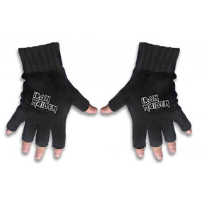 Iron Maiden - Fingerless Gloves (Logo)