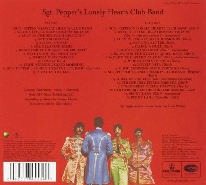 Beatles - Sgt. Peppers Lonely Hearts Club Band (50th Ann. Deluxe Ed. 2CD - New Stereo Mix + Session Tracks) - CD - New