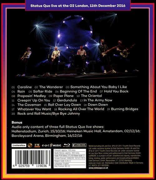 Status Quo - Last Night Of The Electrics, The (RA/B/C) - Blu-Ray - Music