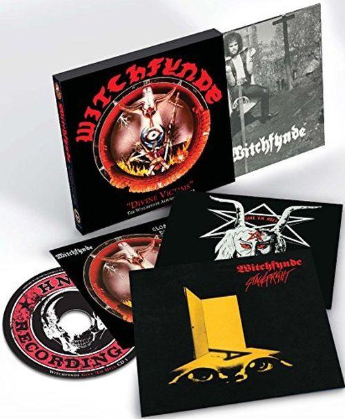 Witchfynde - Divine Victims - The Witchfynde Albums 1980-1983 (Give Em Hell/Stagefright/Cloak And Dagger) (3CD box) - CD - New