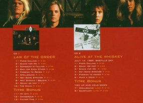 Shark Island - Law Of The Order/Alive At The Whiskey (2004 2CD reissue w. 5 bonus tracks) - CD - New